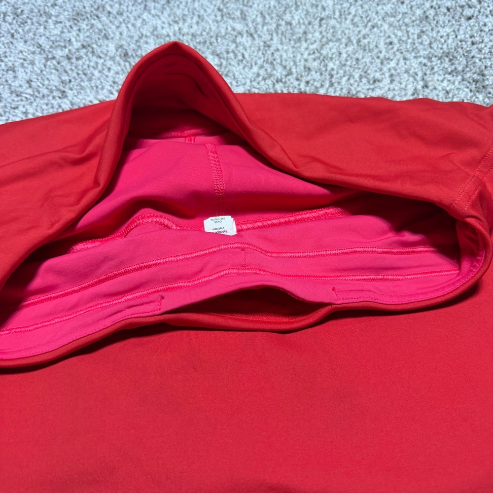 Lululemon Asymmetrical Layered High Rise Tennis Skirt 8 Red Pink W8AIRS Active - Picture 9 of 12